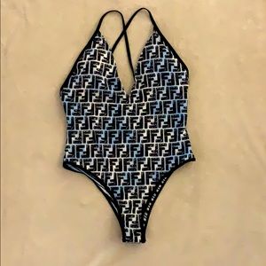 Fendi swimsuit size XL